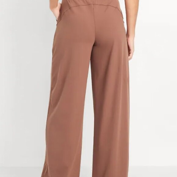 Old Navy High-Waisted PowerSoft Trouser Pants - Picture 3 of 4